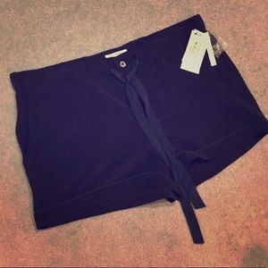 EQUIPMENT NWT shorts Blk/Nvy Super Cute!!!